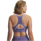 UNDER ARMOUR HeatGear Crossback High-Support Sport-BH Damen 520 - purple luxe/purple crest XS