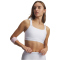 UNDER ARMOUR HeatGear Crossback High-Support Sport-BH Damen 100 - white/halo gray XS