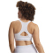 UNDER ARMOUR HeatGear Crossback High-Support Sport-BH Damen 100 - white/halo gray XS