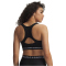 UNDER ARMOUR HeatGear Crossback High-Support Sport-BH Damen 008 - ultimate black/white XS