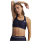 UNDER ARMOUR HeatGear Mid-Support Sport-BH Damen 410 - midnight navy/white S