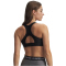 UNDER ARMOUR HeatGear Mid-Support Sport-BH Damen 008 - ultimate black/white S