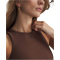 UNDER ARMOUR Seamless Cotton Tanktop Damen 230 - incense brown/kona brown XS