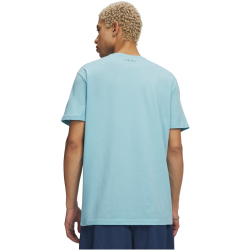 UNDER ARMOUR Oval Wordmark T-Shirt Herren 425 - blue...
