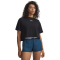 UNDER ARMOUR Rival Boxy T-Shirt Damen 001 - black/white XL