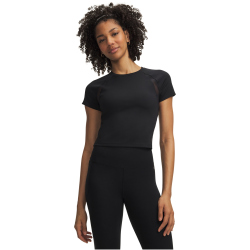 UNDER ARMOUR Motion Mesh T-Shirt Damen 001 - black/jet...