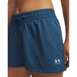 UNDER ARMOUR Sport Terry Shorts Damen 498 - wham blue/white S