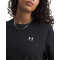 UNDER ARMOUR Sport Terry Crew Neck Sweatshirt Damen 001 - black/white XS