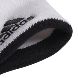 2er Pack adidas Schweißbänder weiß/schwarz
