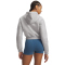 UNDER ARMOUR Icon Fleece Nov Kapuzenjacke Damen 011 - mod gray light heather/white XS
