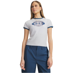 UNDER ARMOUR Ringer Grx T-Shirt Damen 014 - halo gray...