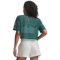 UNDER ARMOUR Football Mesh Cropped T-Shirt Damen 338 -...