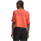 UNDER ARMOUR Burnout 96 T-Shirt Damen 690 - venom red/white XS