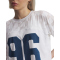 UNDER ARMOUR Burnout 96 T-Shirt Damen 100 - white/wham blue S