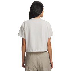 UNDER ARMOUR Bungee Hem T-Shirt Damen 110 - summit...