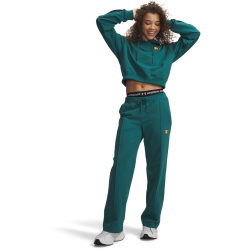 UNDER ARMOUR Sport Terry Trend Trainingshose Damen 338 - rack green/black S