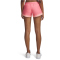UNDER ARMOUR Tech Play Up 3" Colorblock Shorts Damen 600 - bittersweet pink/posh pink S