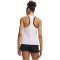 UNDER ARMOUR Vanish Racerback Tanktop Damen 100 - white/black XS