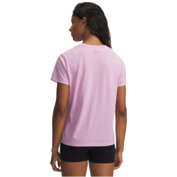 UNDER ARMOUR Varsity T-Shirt Damen 669 - pink dawn/pink...
