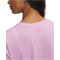 UNDER ARMOUR Varsity T-Shirt Damen 669 - pink dawn/pink rave S