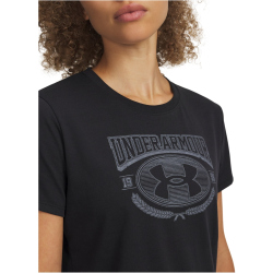 UNDER ARMOUR Varsity T-Shirt Damen 001 - black/white S