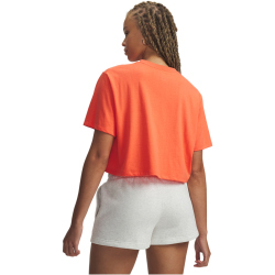 UNDER ARMOUR Wordmark Cropped T-Shirt Damen 690 - venom...