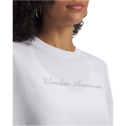 UNDER ARMOUR Wordmark Cropped T-Shirt Damen 100 -...