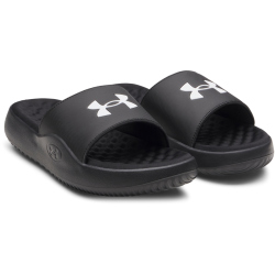 UNDER ARMOUR Ignite Pro 8 Fix Badelatschen Herren 004 - black/black/white 44