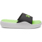 UNDER ARMOUR Ignite Pro 8 Fix Badelatschen Herren 003 - black/white/hyper green 44