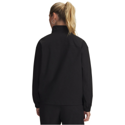 UNDER ARMOUR Unstoppable Woven Trainingsjacke Damen 008 - ultimate black/ultimate black XS