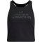 UNDER ARMOUR Motion Branded Cropped Tanktop Mädchen 001 - black/mod gray XS (122-127 cm)