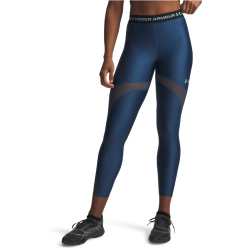UNDER ARMOUR HeatGear Mesh Leggings Damen 498 - wham blue/blue haze XS