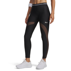 UNDER ARMOUR HeatGear Mesh Leggings Damen 008 - ultimate black/white M