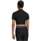 UNDER ARMOUR HeatGear Cropped Mock kurzarm Funktionsshirt Damen 008 - ultimate black/white M