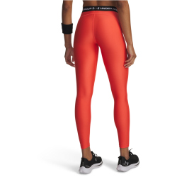 UNDER ARMOUR HeatGear Leggings Damen 690 - venom red/white M
