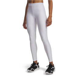 UNDER ARMOUR HeatGear Leggings Damen 100 - white/halo gray L