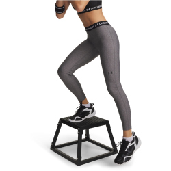 UNDER ARMOUR HeatGear Leggings Damen 019 - charcoal light heather/black M