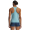 UNDER ARMOUR Tech Mesh Racer Tanktop Damen 425 - blue haze/white XS
