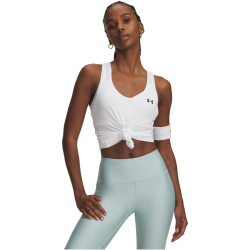 UNDER ARMOUR Tech Mesh Racer Tanktop Damen 100 - white/black XS