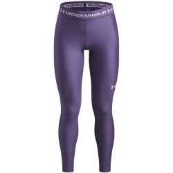 UNDER ARMOUR HeatGear Leggings Mädchen 520 - purple luxe/white S (127-137 cm)