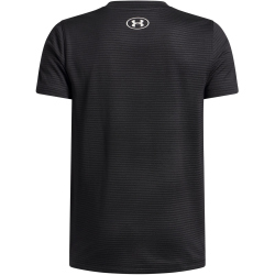 UNDER ARMOUR Tech Vent Jacquard Trainingsshirt Jungen 001 - black/white L (149-160 cm)