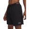 UNDER ARMOUR Vanish Woven 2.0 6" Trainingsshorts Herren 009 - ultimate black/bittersweet pink/ultimate black L