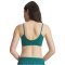 UNDER ARMOUR Seamless Cotton Low-Support Sport-BH Damen 338 - rack green/arden green XS