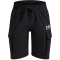 UNDER ARMOUR Vibe Woven Cargo Shorts Jungen 001 - black/white XS (122-127 cm)
