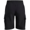 UNDER ARMOUR Vibe Woven Cargo Shorts Jungen 001 - black/white XS (122-127 cm)