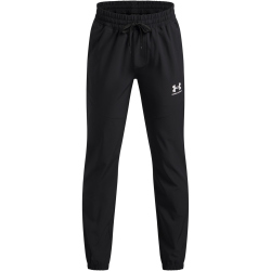 UNDER ARMOUR Vibe Woven Jogginghose Jungen 001 - black/white XS (122-127 cm)