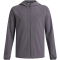 UNDER ARMOUR Vibe Woven Windbreaker Jacke Jungen 025 - castlerock/black S (127-137 cm)