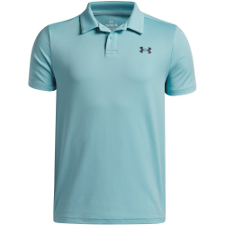 UNDER ARMOUR Matchplay Poloshirt Jungen 425 - blue haze/midnight navy M (137-149 cm)