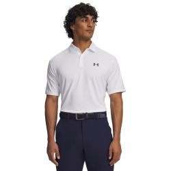 UNDER ARMOUR Matchplay Poloshirt Herren 100 - white/pitch...