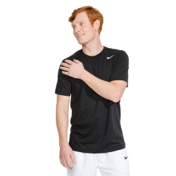 NIKE Dri-FIT Trainingsshirt Herren schwarz S